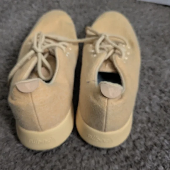 Allbirds Woolrunners Yellow Men size 13 Merino Wool 082025 - Picture 6 of 9